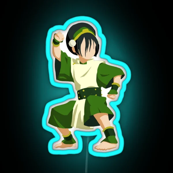 Toph Beifong RGB Neon Sign