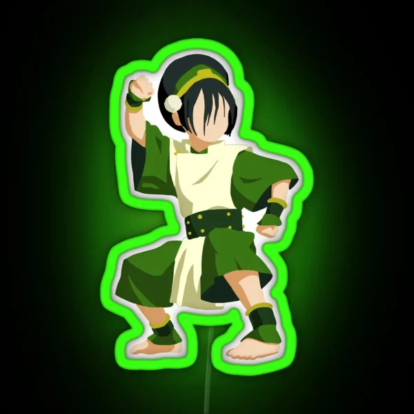 Toph Beifong RGB Neon Sign