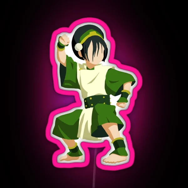 Toph Beifong RGB Neon Sign
