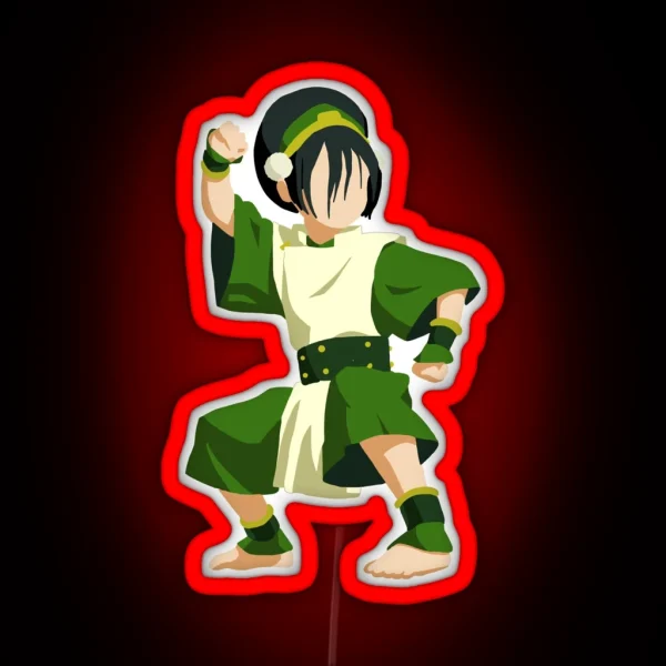 Toph Beifong RGB Neon Sign