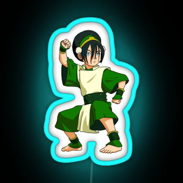 Toph Beifong RGB Neon Sign