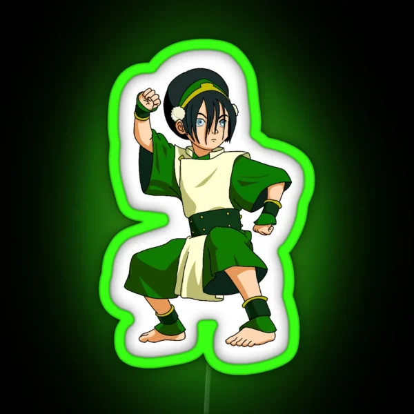Toph Beifong RGB Neon Sign