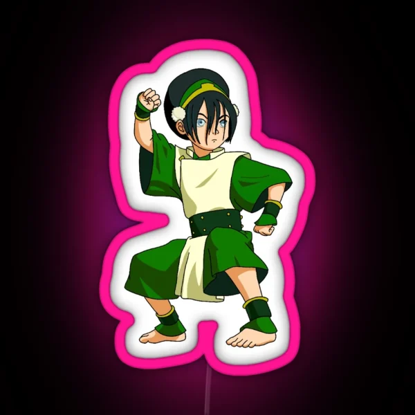 Toph Beifong RGB Neon Sign