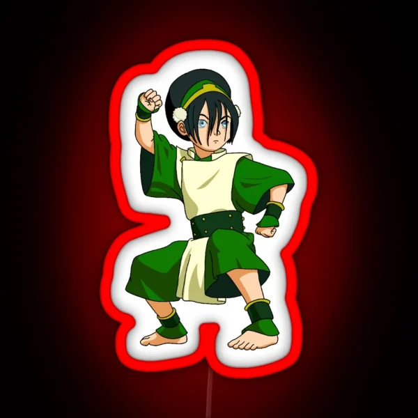Toph Beifong RGB Neon Sign