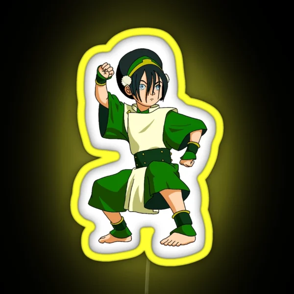 Toph Beifong RGB Neon Sign