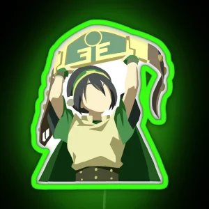 Toph Beifong The Blind Bandit RGB Neon Sign