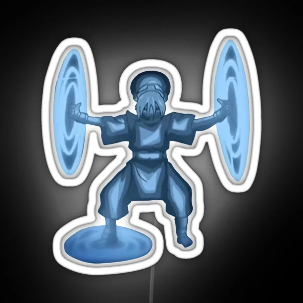 Toph Shockwaves Avatar RGB Neon Sign