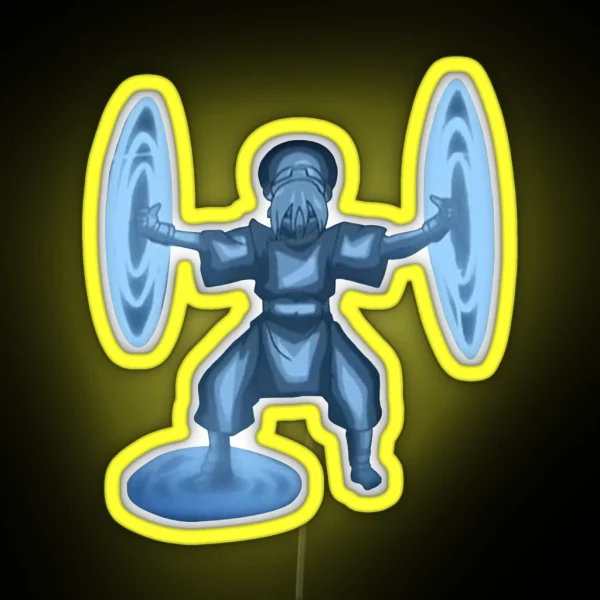 Toph Shockwaves Avatar RGB Neon Sign