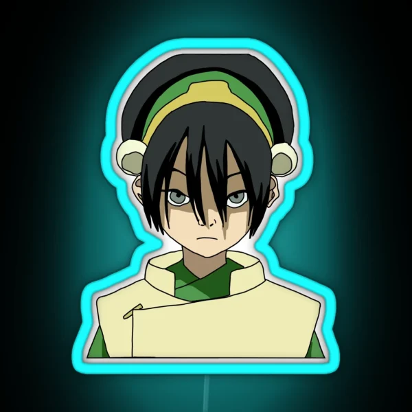 Toph The Greatest Earthbender RGB Neon Sign