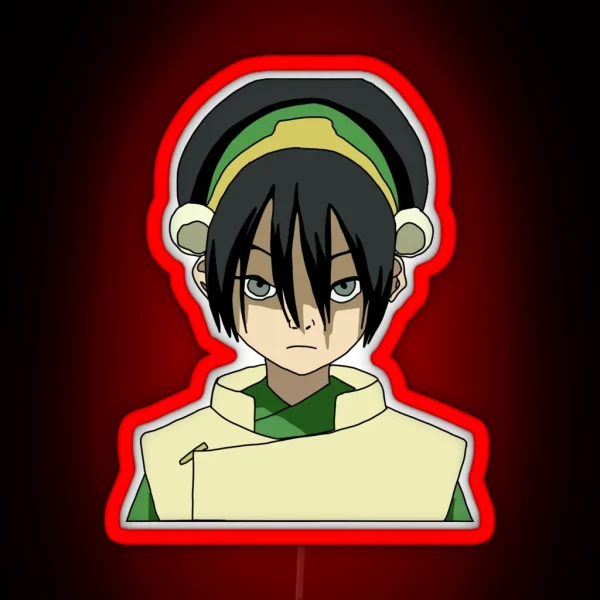 Toph The Greatest Earthbender RGB Neon Sign