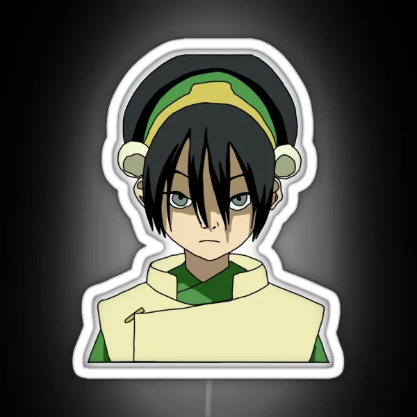 Toph The Greatest Earthbender RGB Neon Sign
