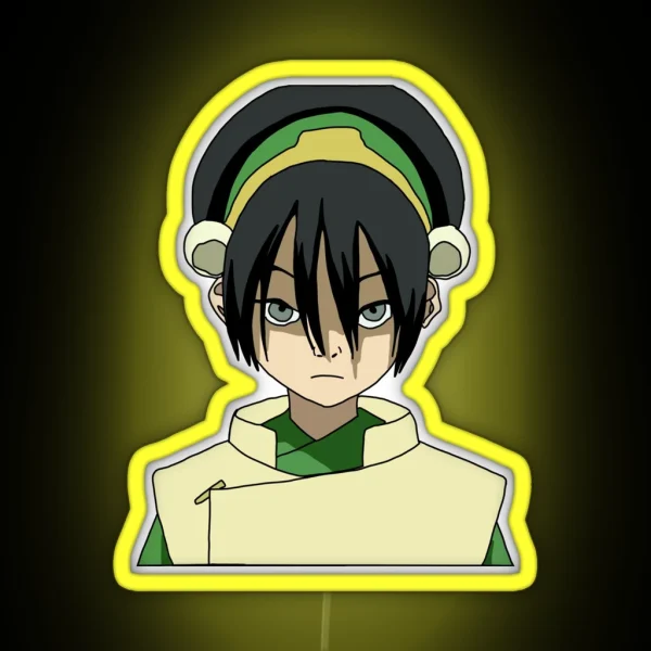 Toph The Greatest Earthbender RGB Neon Sign