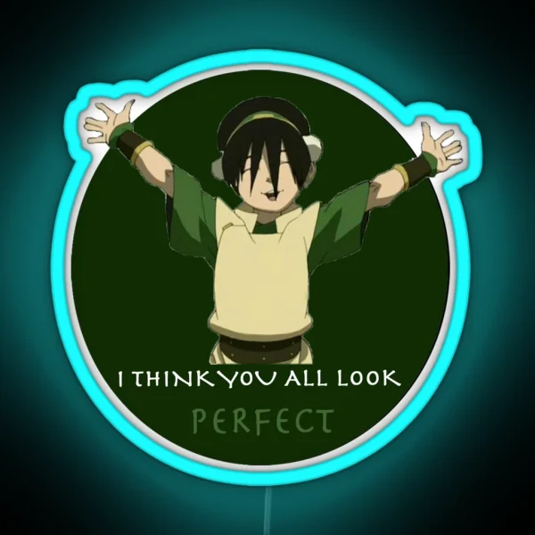 Toph The Perfect RGB Neon Sign