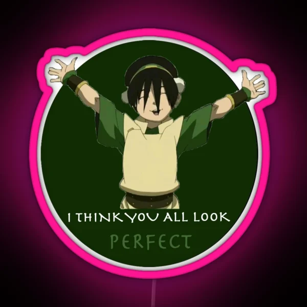 Toph The Perfect RGB Neon Sign