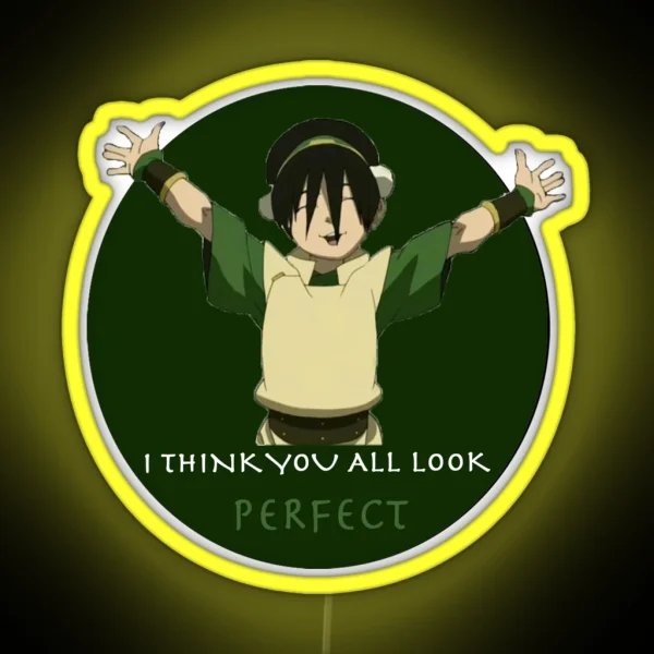 Toph The Perfect RGB Neon Sign