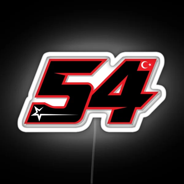Toprak Razgatlioglu 54 RGB Neon Sign