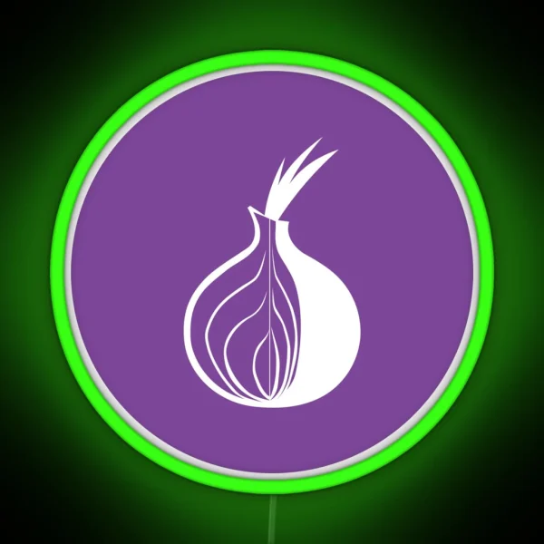 Tor Circle Logo RGB Neon Sign