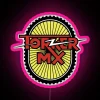 Torker MX old school BMX neon sign with vibrant pink and RGB lights
