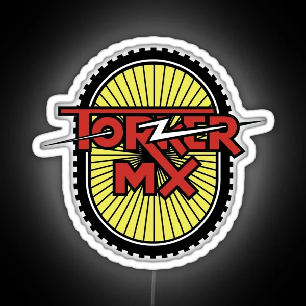 Torker MX Old School BMX RGB Neon Sign