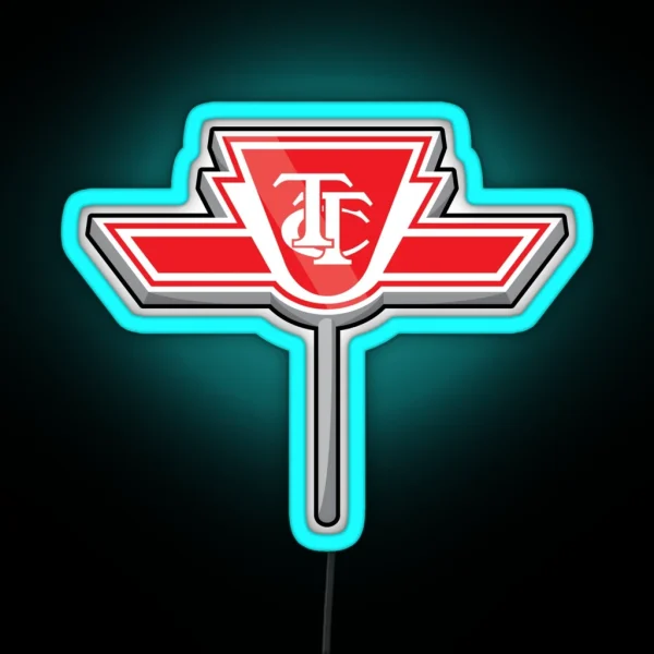 Toronto TTC Sign RGB Neon Sign