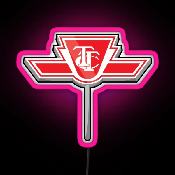 Toronto TTC Sign RGB Neon Sign