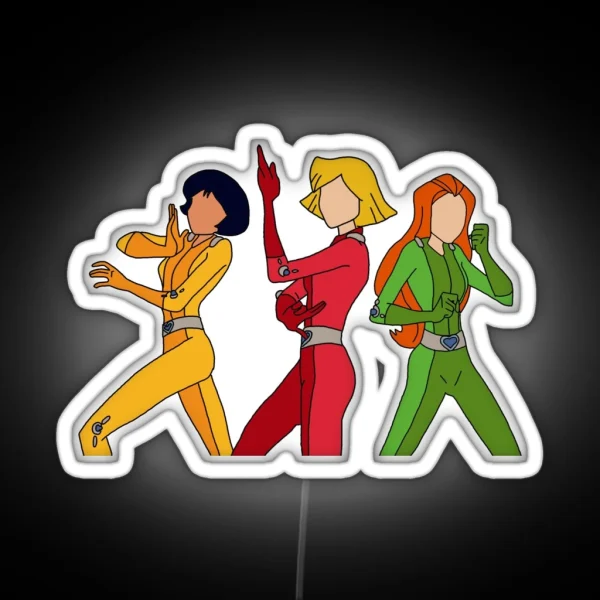 Totally Spies RGB Neon Sign