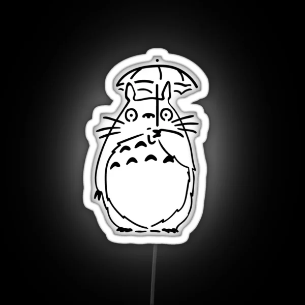 Toto Manga47 Totoro Studio Ghibli Spirited Away RGB Neon Sign