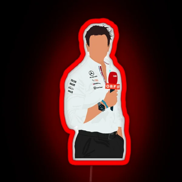 Toto Wolff RGB Neon Sign