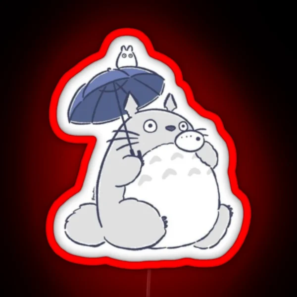 Totoro RGB Neon Sign