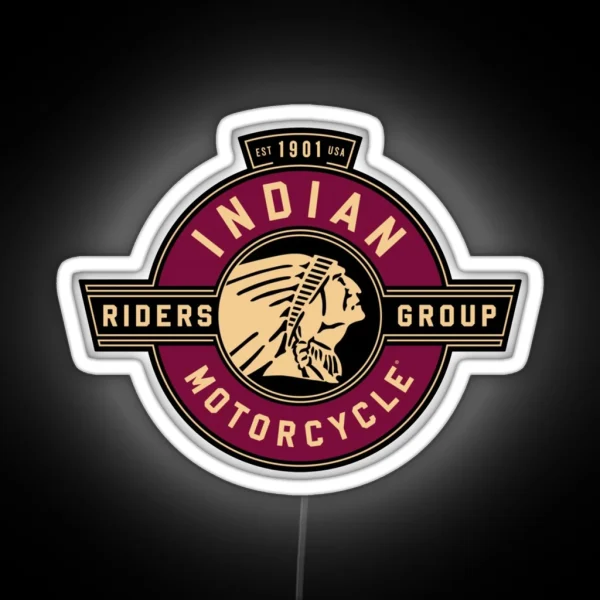 Touring Motorcycle Enthusiast RGB Neon Sign