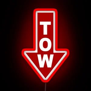 TOW ARROW RGB Neon Sign