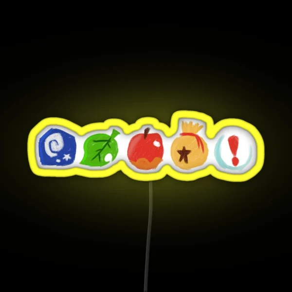 Town Items RGB Neon Sign