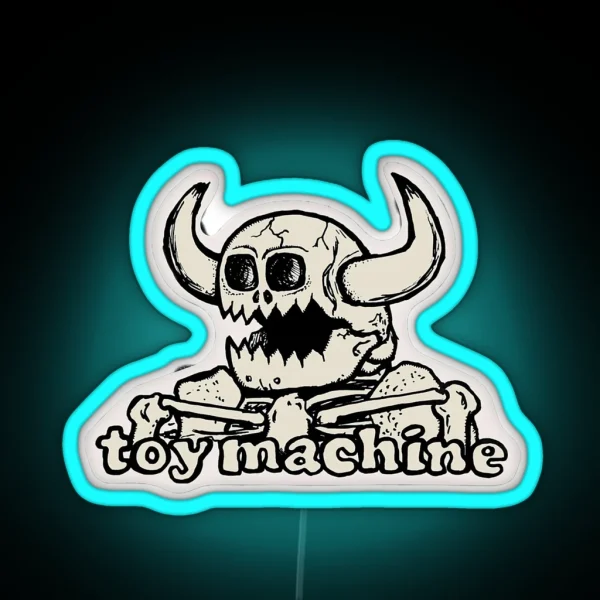 Toy Machine Bones RGB Neon Sign