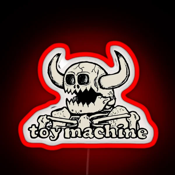 Toy Machine Bones RGB Neon Sign