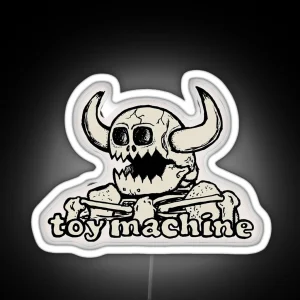 Toy Machine Bones RGB Neon Sign