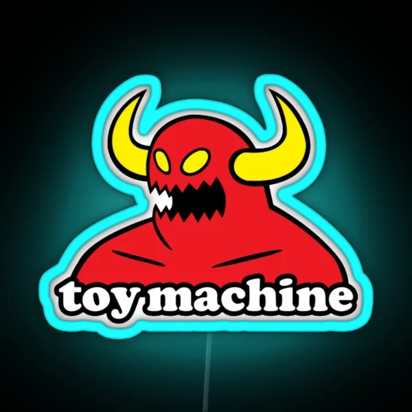 Toy Machine Logo RGB Neon Sign