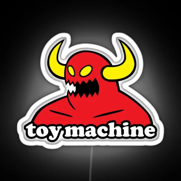 Toy Machine Logo RGB Neon Sign