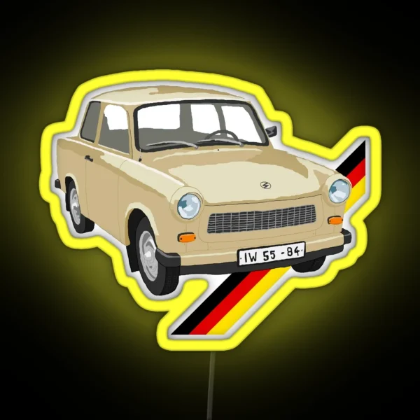 Trabant RGB Neon Sign