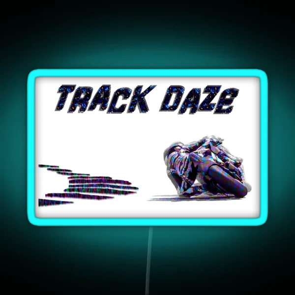 Track Daze RGB Neon Sign