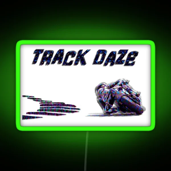 Track Daze RGB Neon Sign
