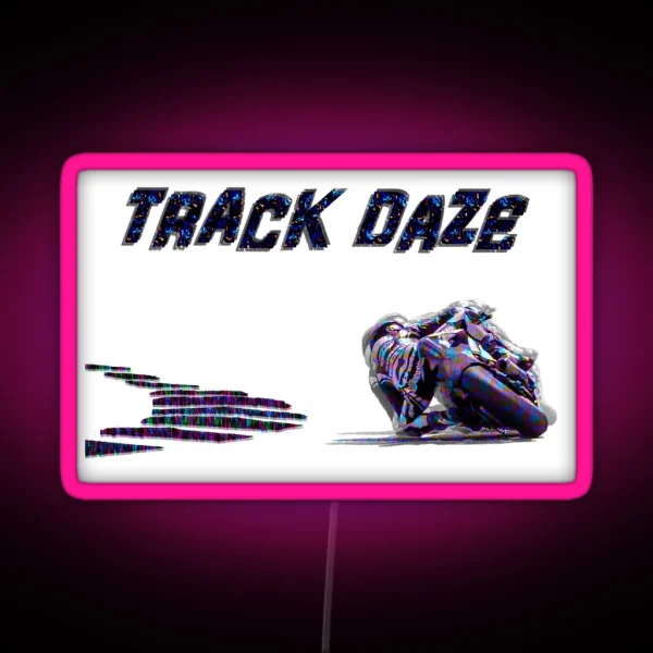 Track Daze RGB Neon Sign