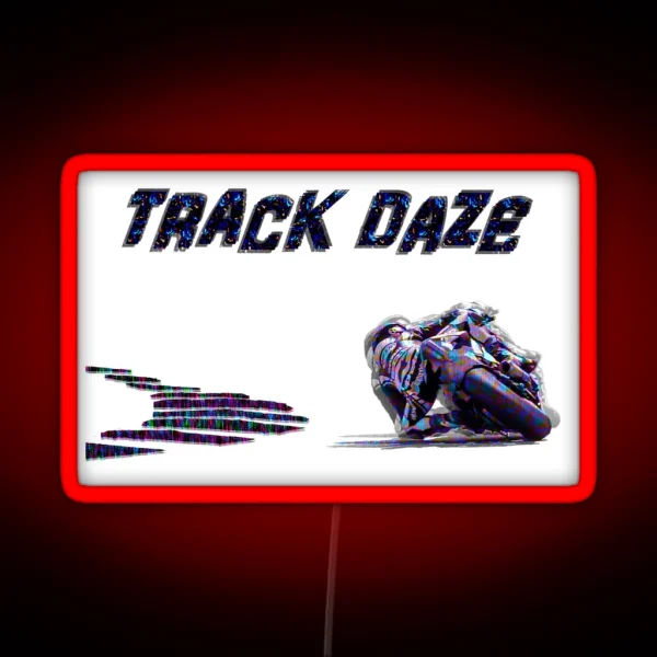 Track Daze RGB Neon Sign