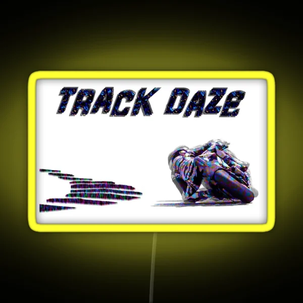 Track Daze RGB Neon Sign