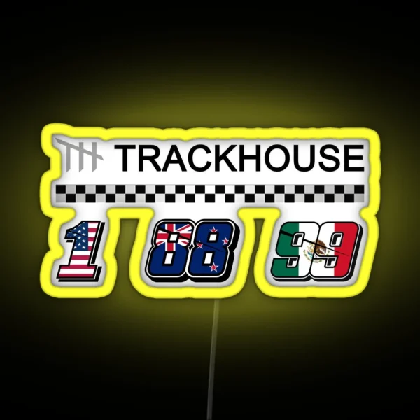 Trackhouse RGB Neon Sign