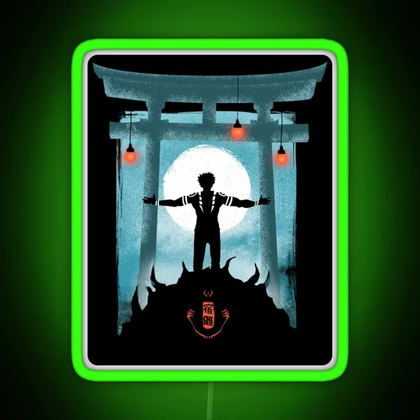 Traditional Dark Sorcerer RGB Neon Sign
