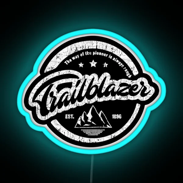 Trailblazer Badge RGB Neon Sign