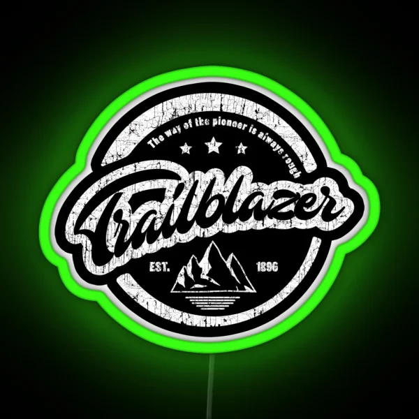 Trailblazer Badge RGB Neon Sign