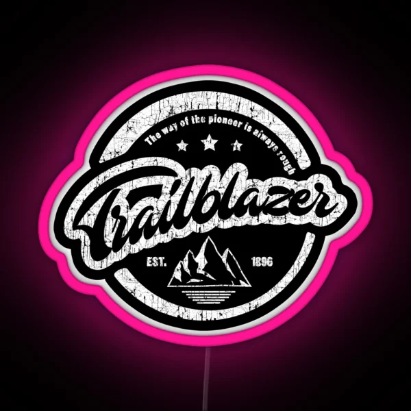 Trailblazer Badge RGB Neon Sign