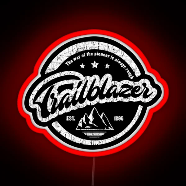 Trailblazer Badge RGB Neon Sign