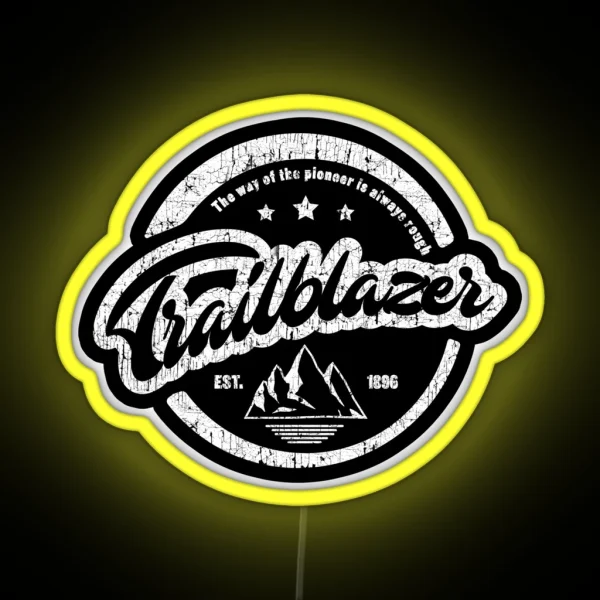 Trailblazer Badge RGB Neon Sign